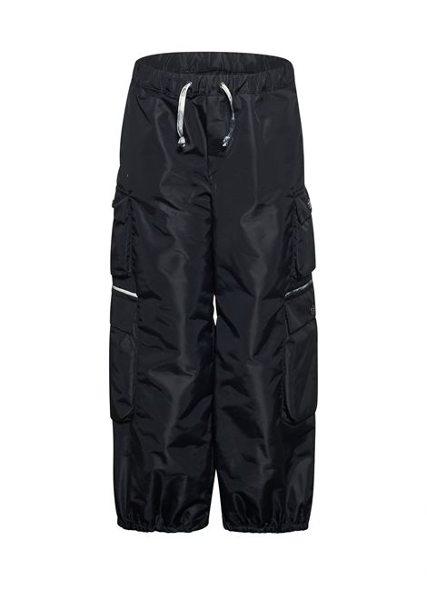 Pantalone con logo ROBERTO CAVALLI KIDS | CBP26035PAMF1BLACK